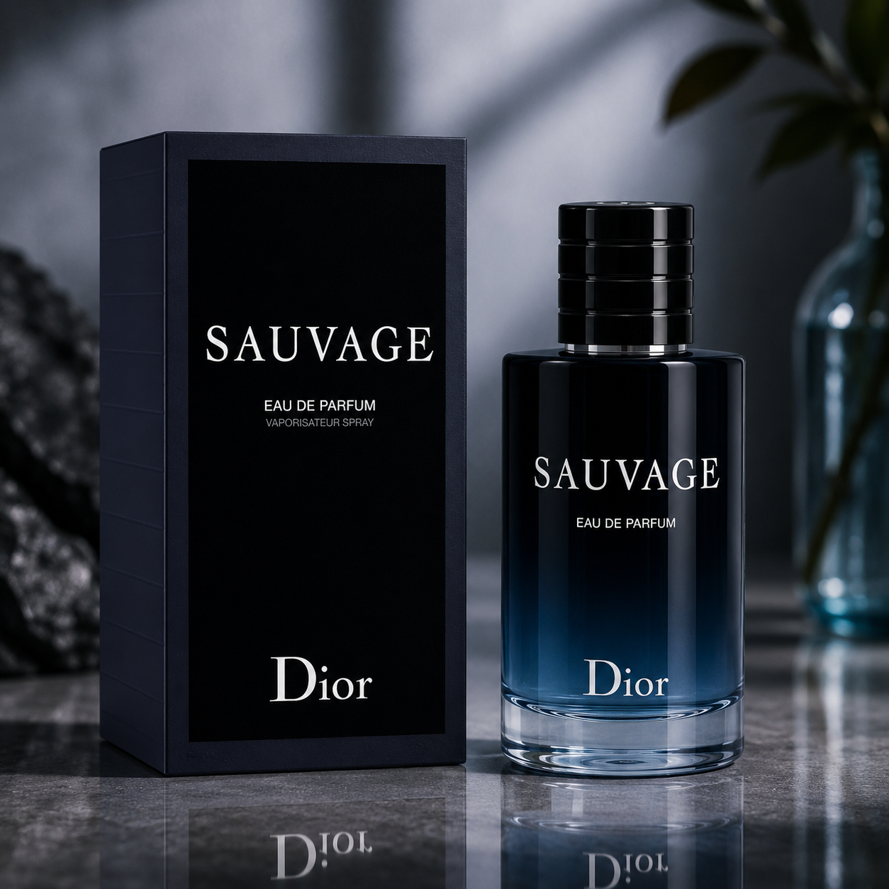 Dior Sauvage Eau de Parfum – Fresh Spicy Woody Fragrance for Men (100ml / 3.4 oz)