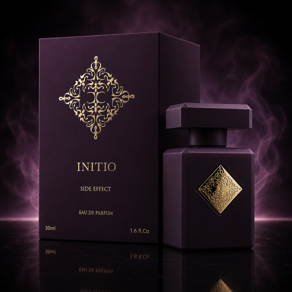 Initio Side Effect Eau de Parfum – Warm Rum Tobacco Vanilla Fragrance (90ml / 3.04 oz)
