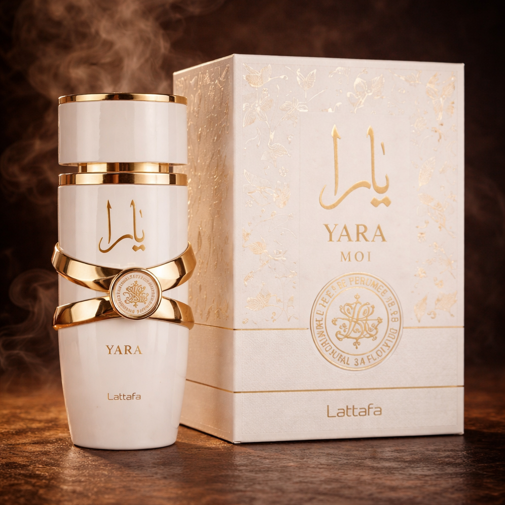 Lattafa Yara Moi Eau de Parfum – Creamy White Floral Vanilla Perfume for Women (100ml / 3.4 oz)