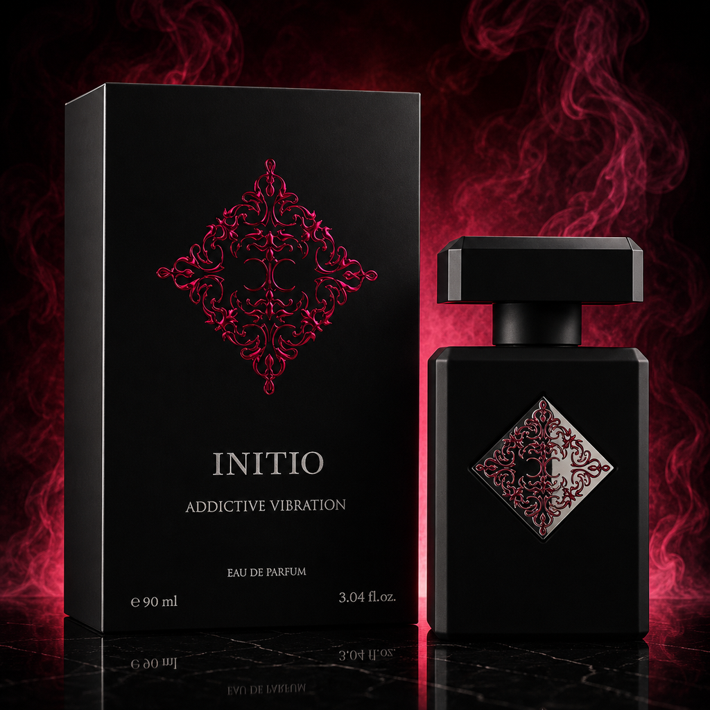 Initio Addictive Vibration Eau de Parfum – Honey Orange Blossom Musk Fragrance (90ml / 3.04 oz)