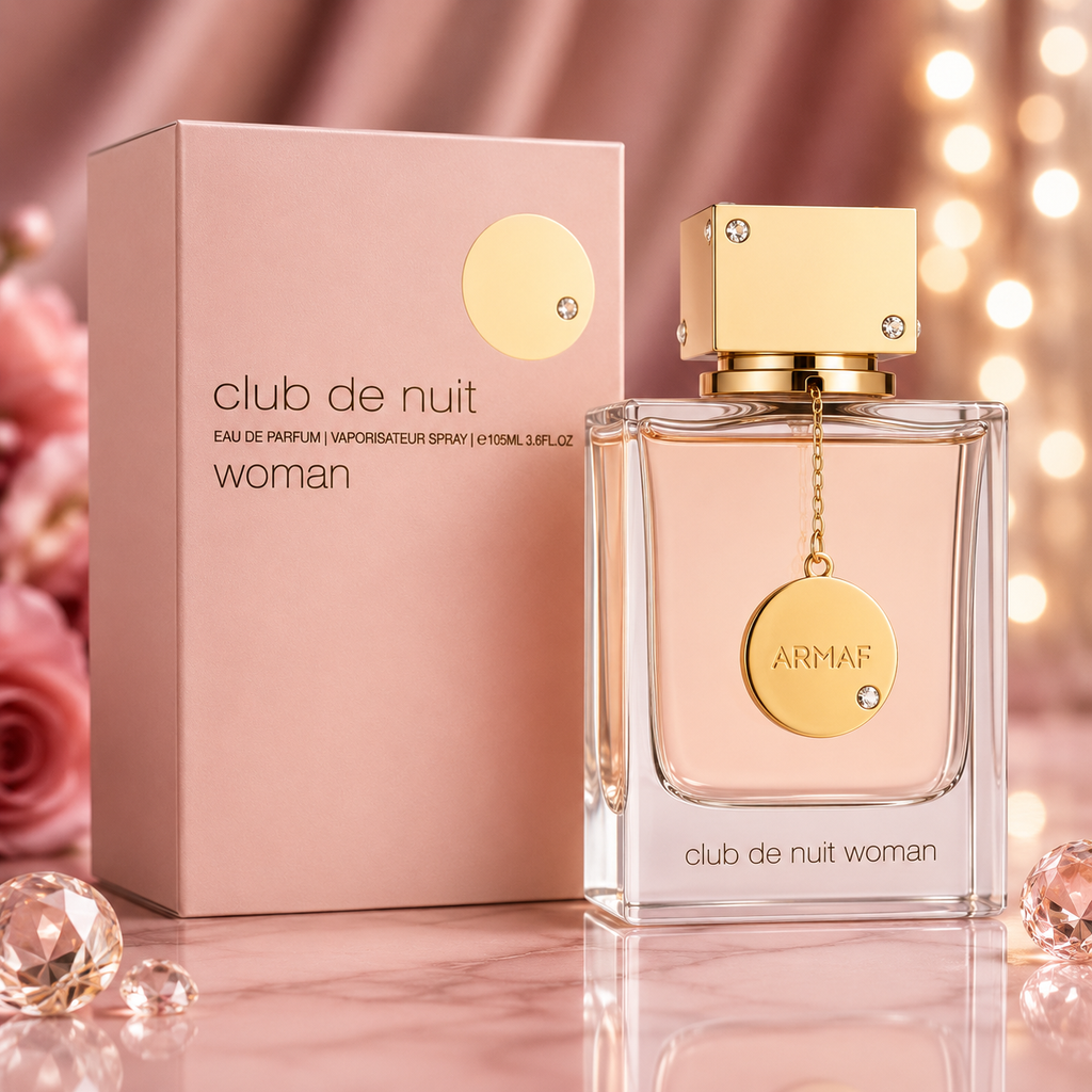 Armaf Club de Nuit Woman Eau de Parfum – Floral Fruity Musk Luxury Fragrance for Women (105ml / 3.6 oz)