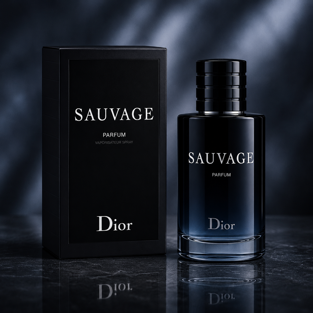 Dior Sauvage Parfum – Rich Woody Citrus Fragrance for Men (100ml / 3.4 oz)