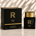 Bharara Rohit Noir Eau de Parfum – Bold Woody Amber Fragrance for Men (100ml / 3.4 oz)
