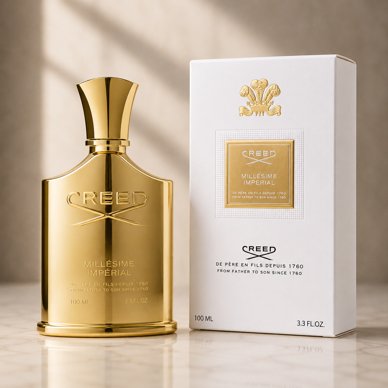 Creed Millésime Impérial Eau de Parfum Citrus Marine Luxury Fragrance (100ml / 3.3 oz)