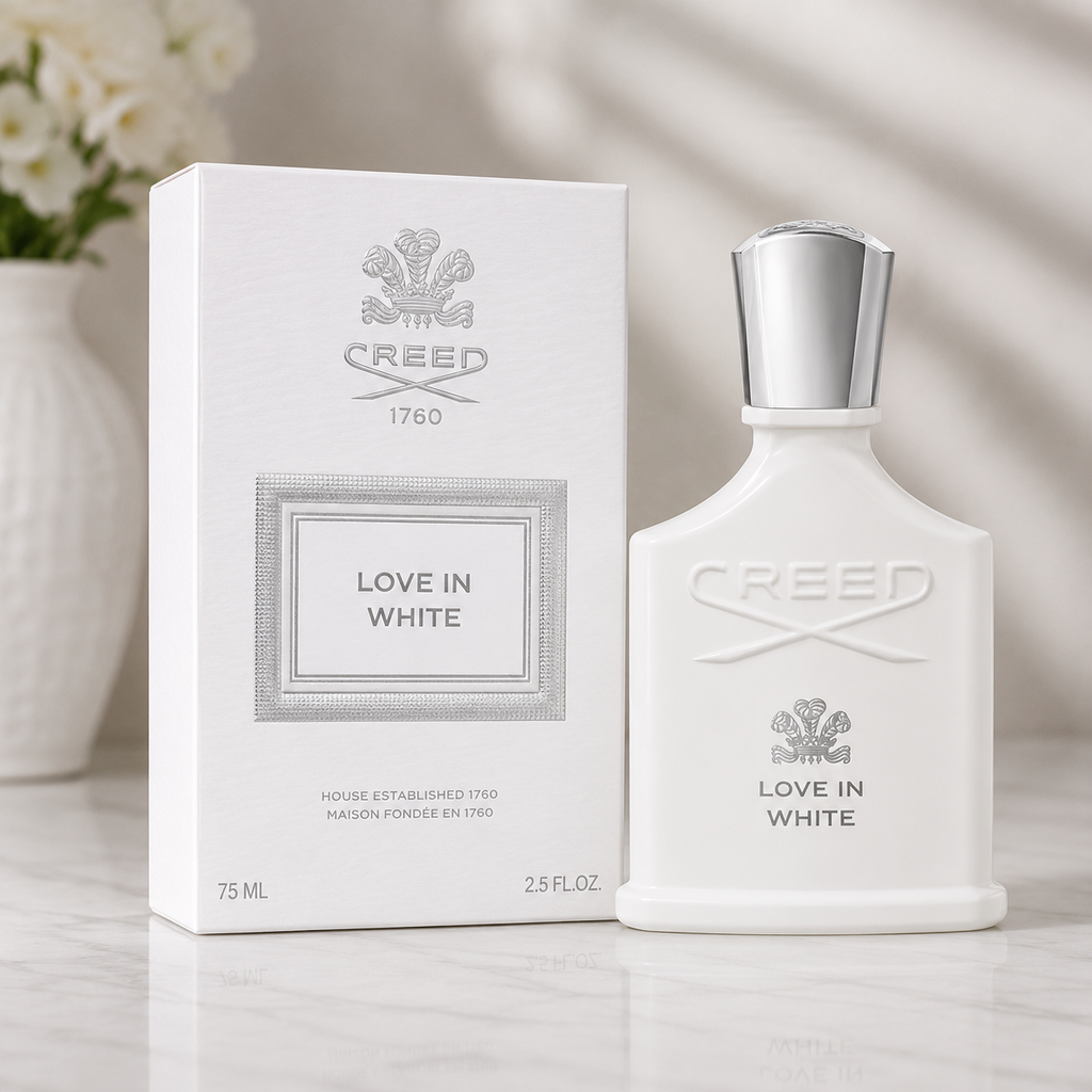 Creed Love In White Eau de Parfum – Women’s Elegant Floral Fresh Luxury Fragrance (75ml / 2.5 oz)