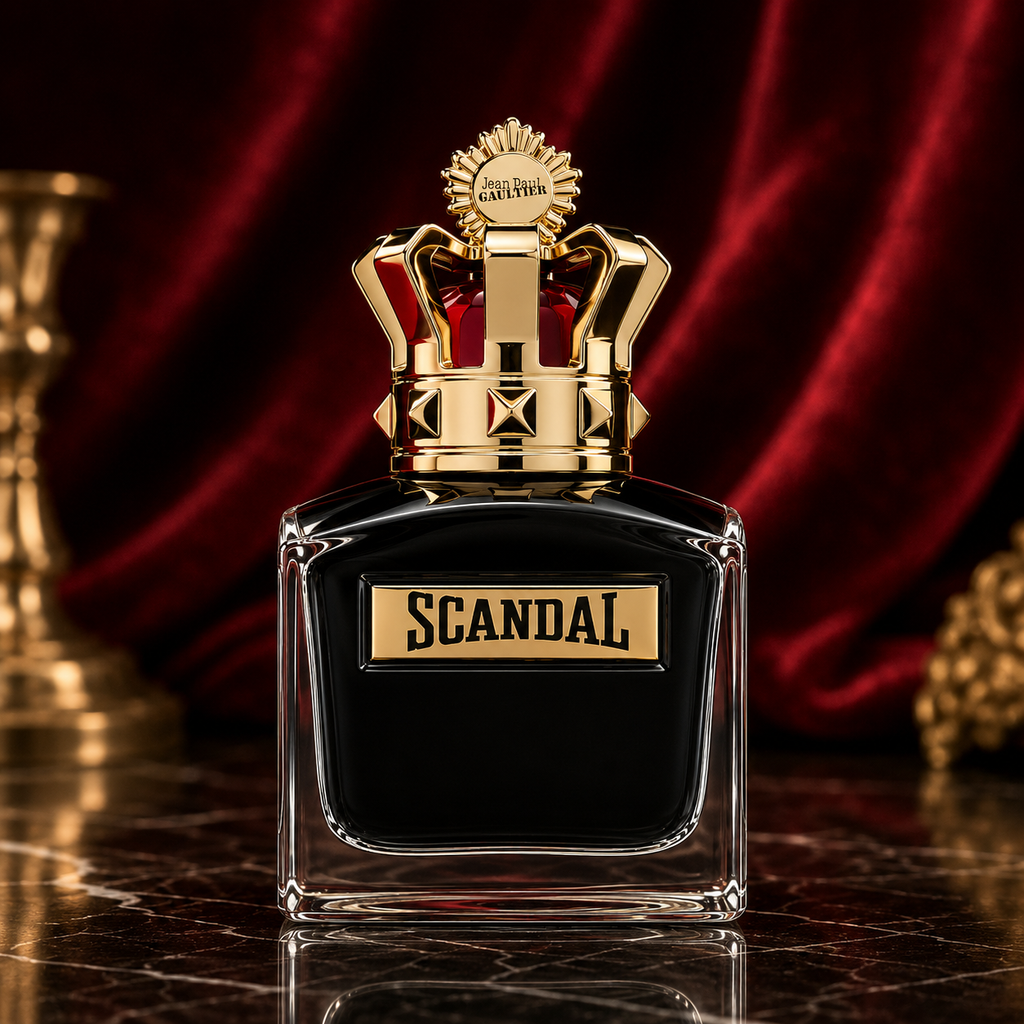 Jean Paul Gaultier Scandal Le Parfum Pour Homme – Intense Amber Woody Luxury Fragrance for Men (100ml / 3.4 oz)