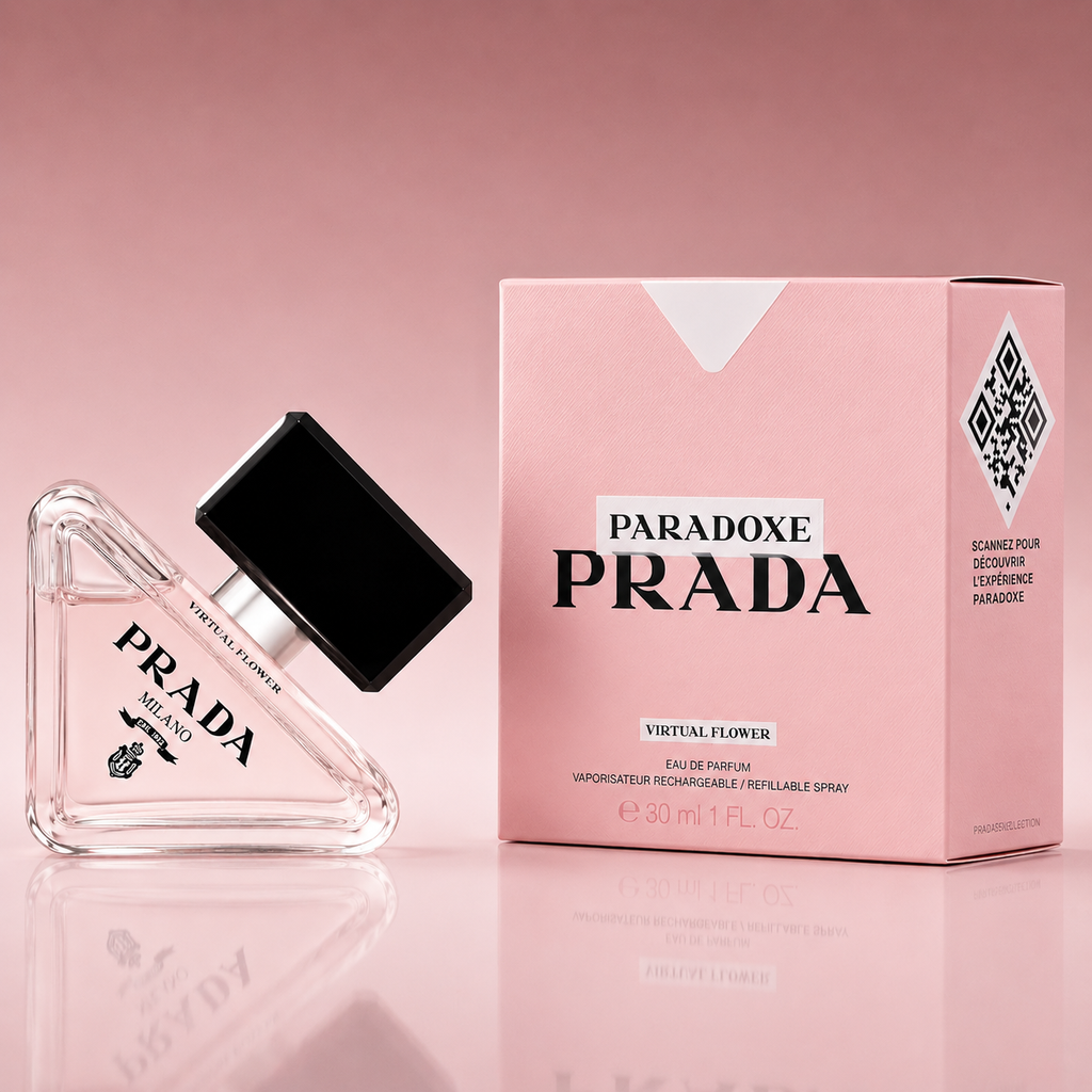 Prada Paradoxe Virtual Flower Eau de Parfum – Modern Floral Luxury Fragrance for Women (30ml / 1.0 oz)