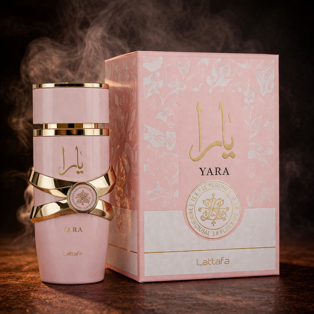 Lattafa Yara Eau de Parfum – Soft Creamy Vanilla Floral Perfume for Women (100ml / 3.4 oz)