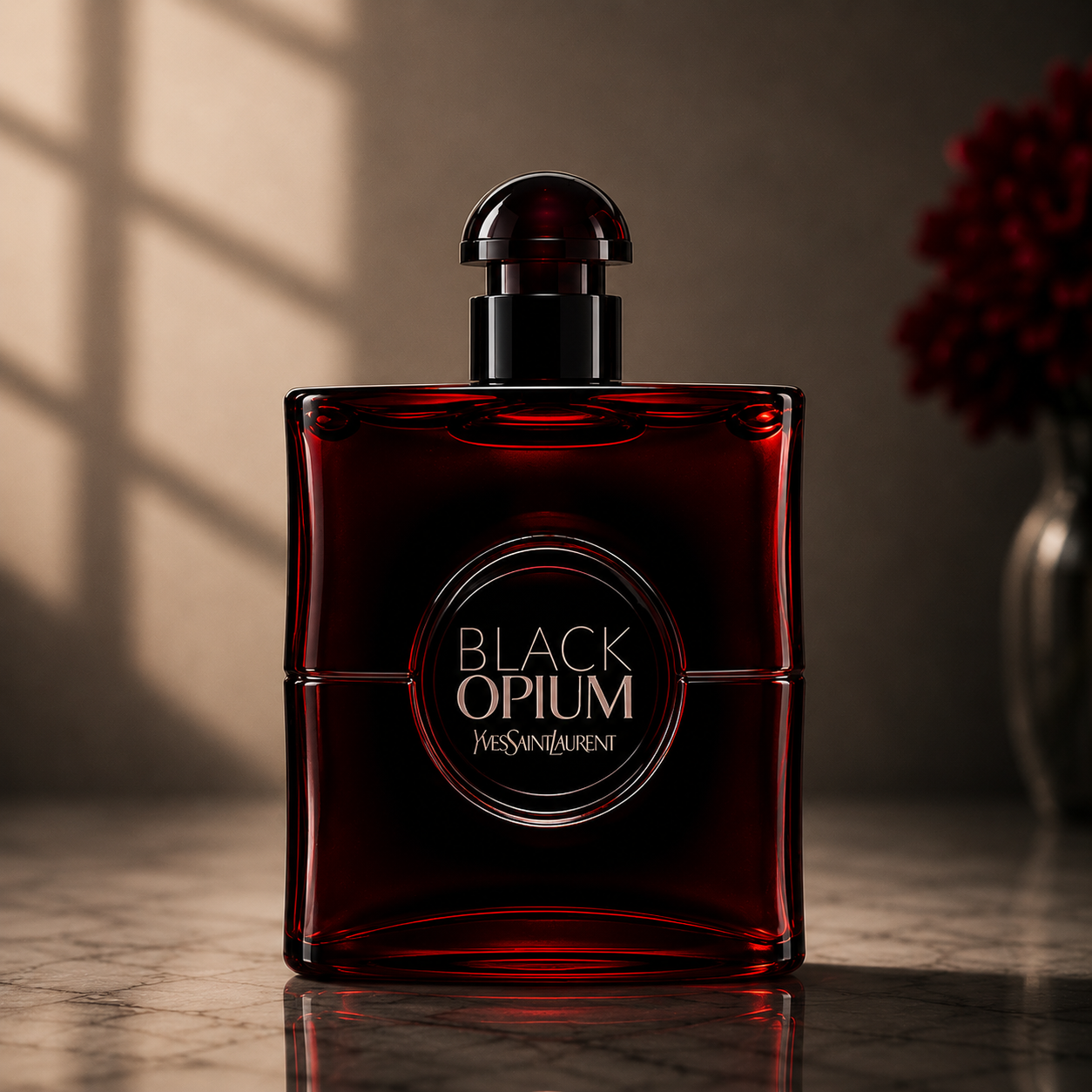 Yves Saint Laurent Black Opium Over Red Eau de Parfum – Cherry Vanilla Fragrance for Women (90ml / 3.0 oz)
