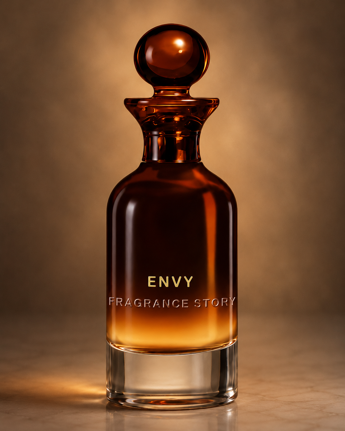 Fragrance Story Envy Eau de Parfum – Men’s Warm Amber Woody Luxury Fragrance (100ml / 3.4 oz)
