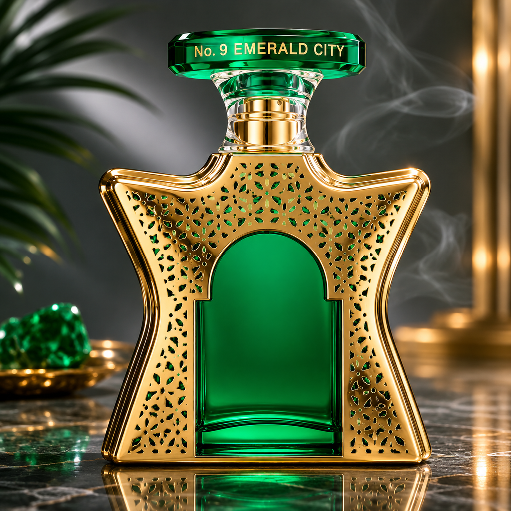 Bond No. 9 Dubai Emerald Eau de Parfum – Unisex Oriental Floral Luxury Fragrance (3.3 oz / 100ml)