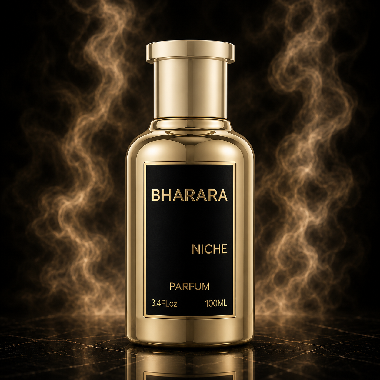 Bharara Niche Parfum – Luxurious Amber Woody Fragrance (100ml / 3.4 oz)