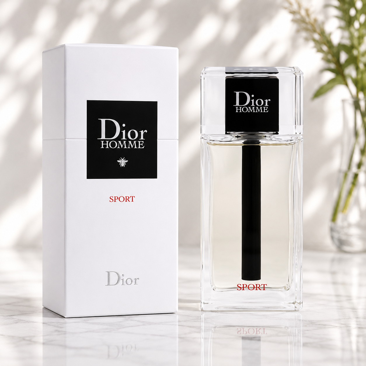 Dior Homme Sport Eau de Toilette – Fresh Citrus Woody Fragrance for Men (125ml / 4.2 oz)