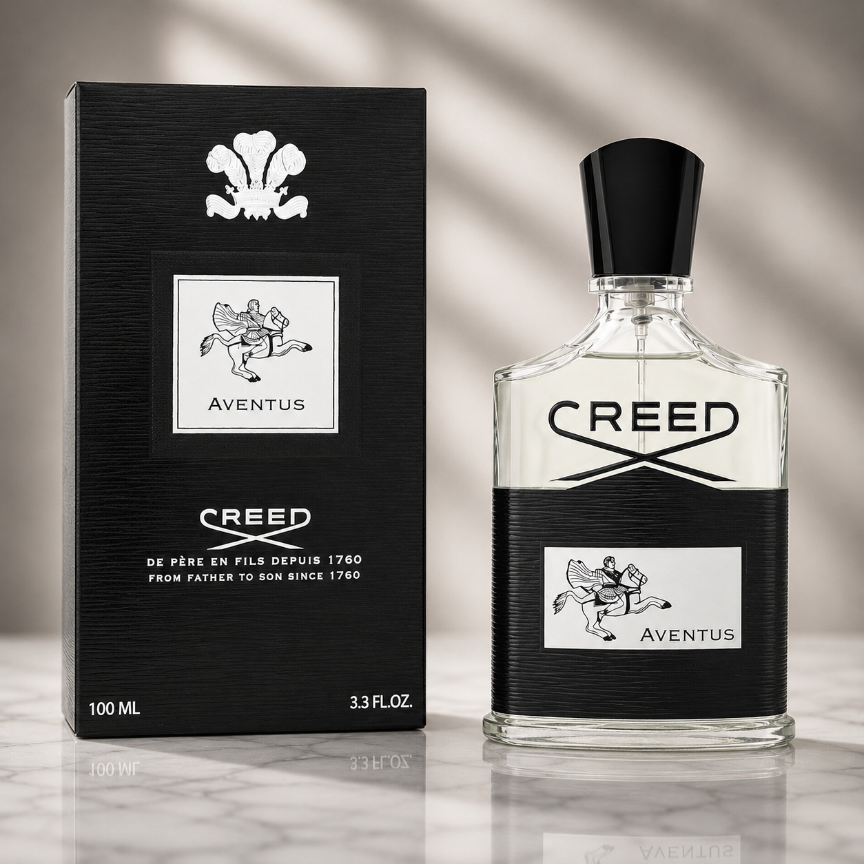Creed Aventus Eau de Parfum – Iconic Fruity Smoky Luxury Fragrance for Men (100ml / 3.3 oz)