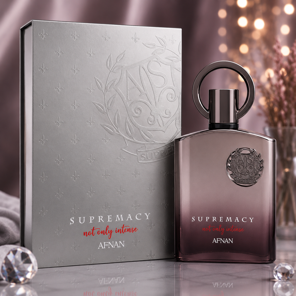 Afnan Supremacy Not Only Intense Extrait de Parfum – Smoky Citrus Woody Luxury Fragrance for Men (100ml / 3.4 oz)
