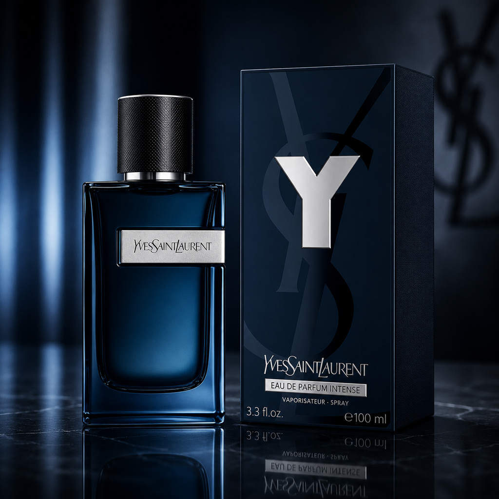 Y Yves Saint Laurent Eau de Parfum Intense – Intense Woody Aromatic Fragrance for Men (100ml / 3.3 oz)