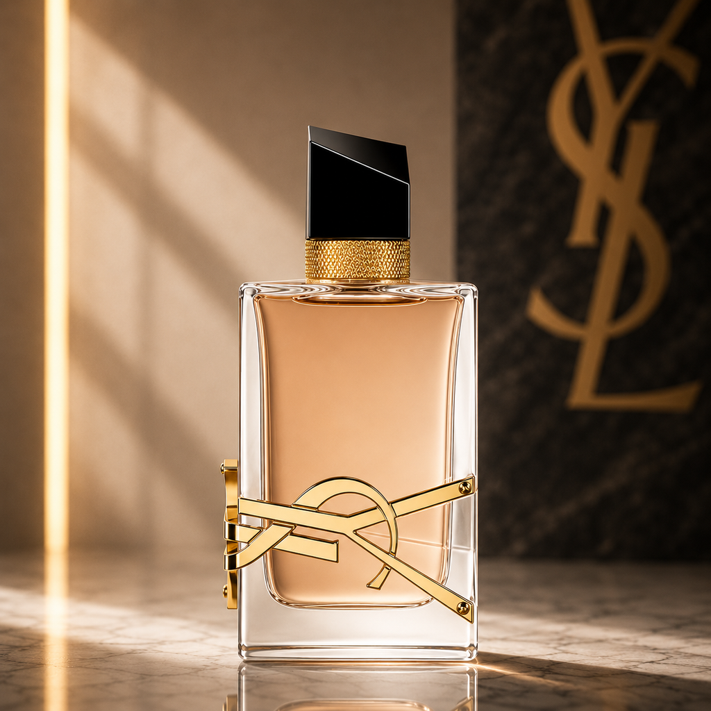 Yves Saint Laurent Libre Flowers & Flames Eau de Parfum Florale – Warm Floral Fragrance for Women (90ml / 3.0 oz)