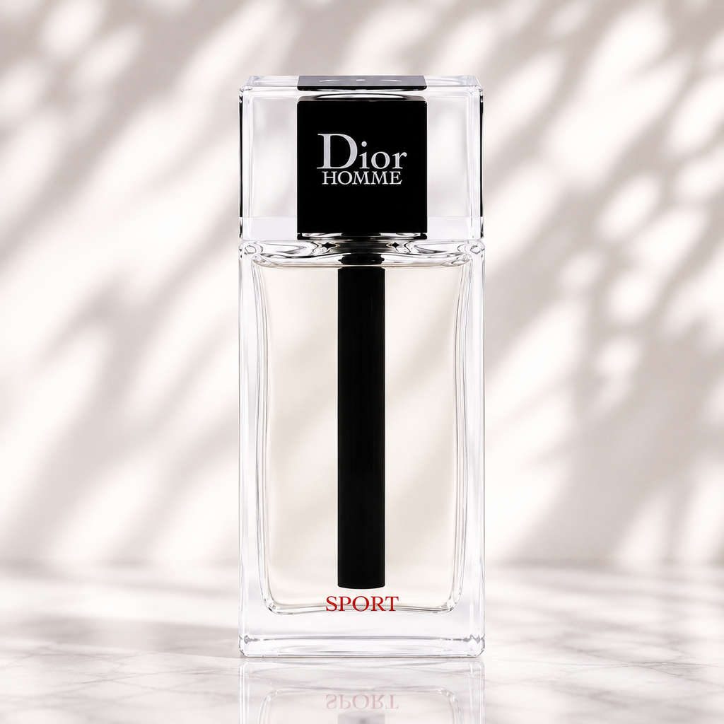 Dior Homme Sport Eau de Toilette – Fresh Citrus Woody Fragrance for Men (125ml / 4.2 oz)