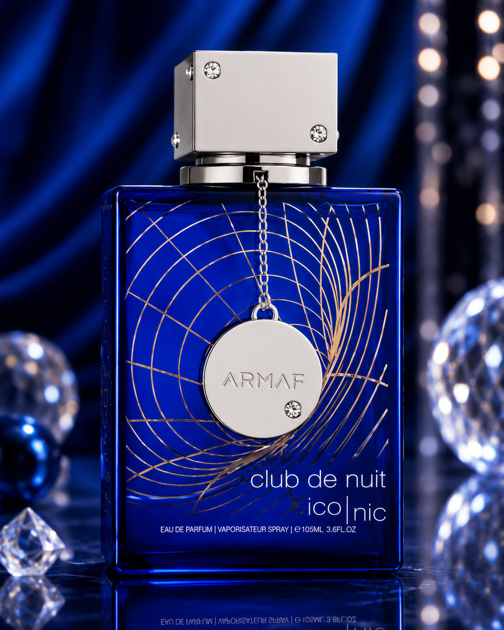 Armaf Club de Nuit Iconic Eau de Parfum – Fresh Citrus Woody Luxury Fragrance for Men (105ml / 3.6 oz)