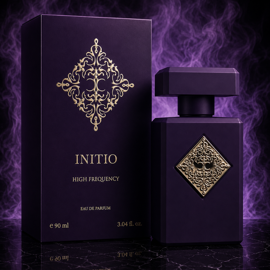 Initio High Frequency Eau de Parfum – Magnolia Almond Sandalwood Fragrance (90ml / 3.04 oz)