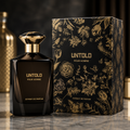 Fragrance Story Untold Pour Homme Extrait de Parfum – Men’s Warm Woody Amber Luxury Fragrance (100ml / 3.4 oz)