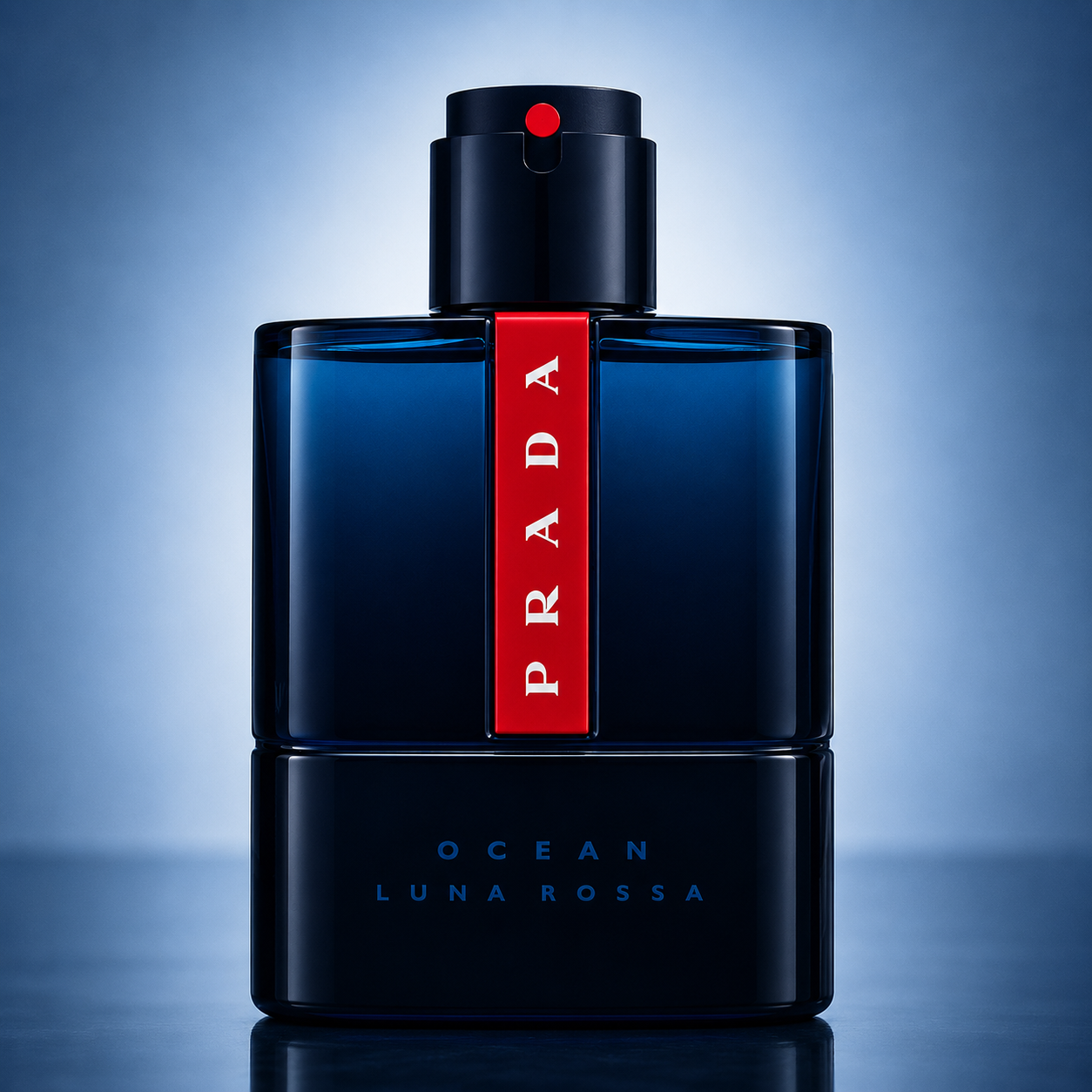Prada Luna Rossa Ocean Eau de Toilette – Fresh Aromatic Woody Luxury Fragrance for Men (100ml / 3.4 oz)