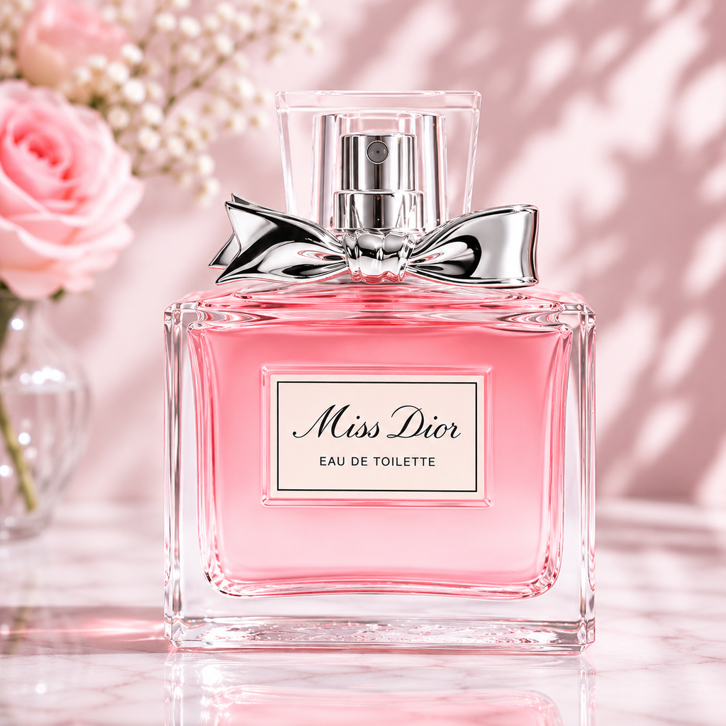 Miss Dior Eau de Toilette – Fresh Floral Fragrance for Women (100ml / 3.4 oz)