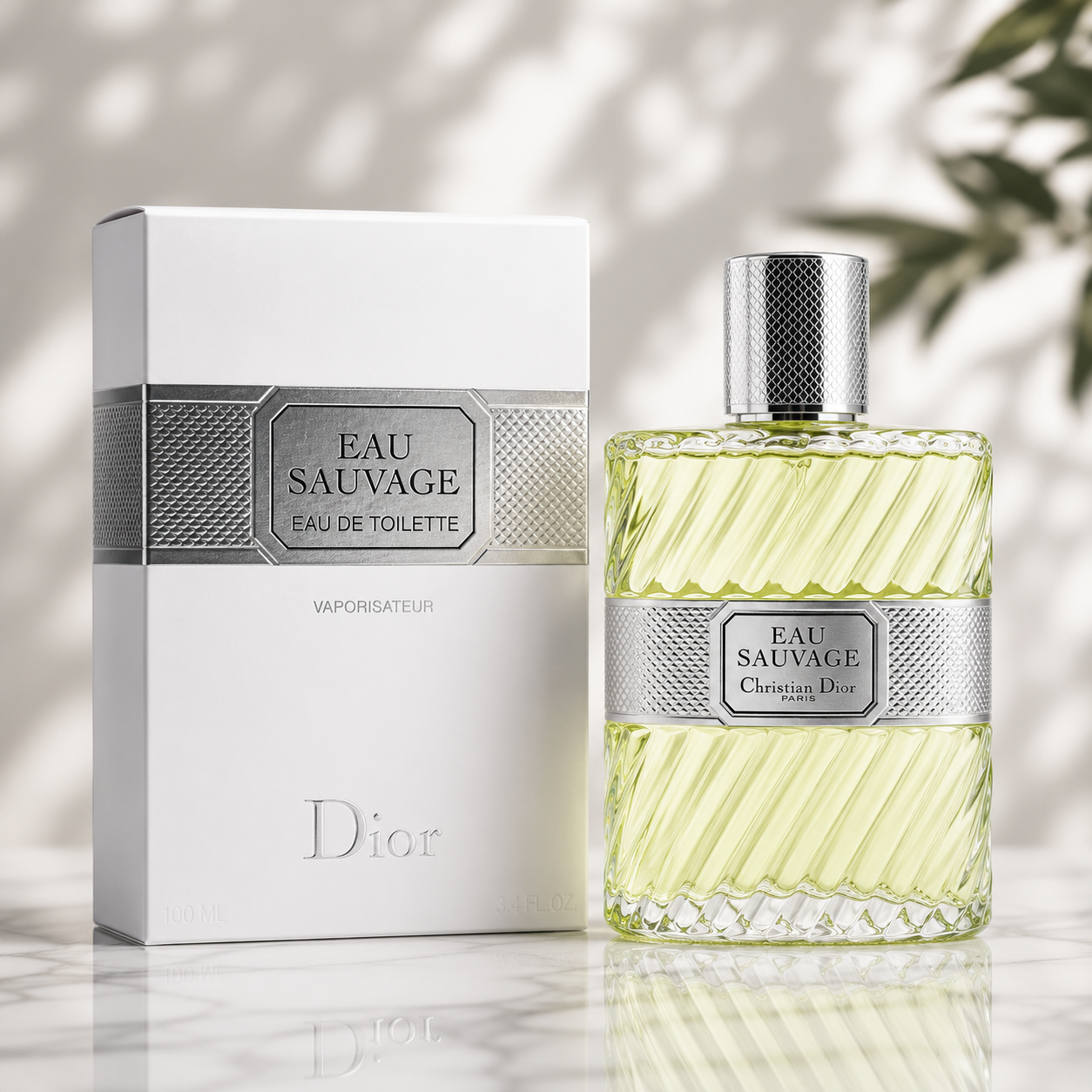 Christian Dior Eau Sauvage Eau de Toilette – Men’s Citrus Aromatic Classic Fragrance (3.4 oz / 100ml)