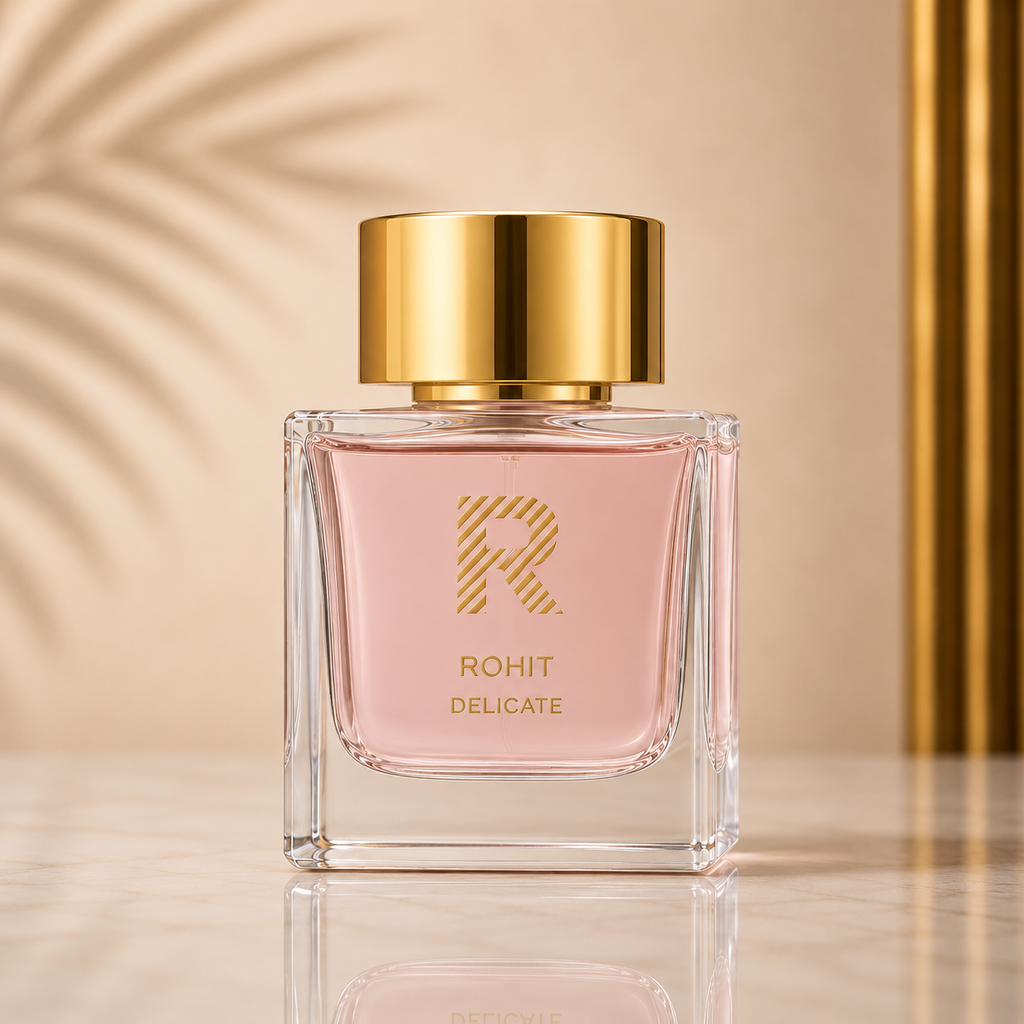 Bharara Rohit Delicate Eau de Parfum – Elegant Floral Fruity Fragrance for Women (100ml / 3.4 oz)