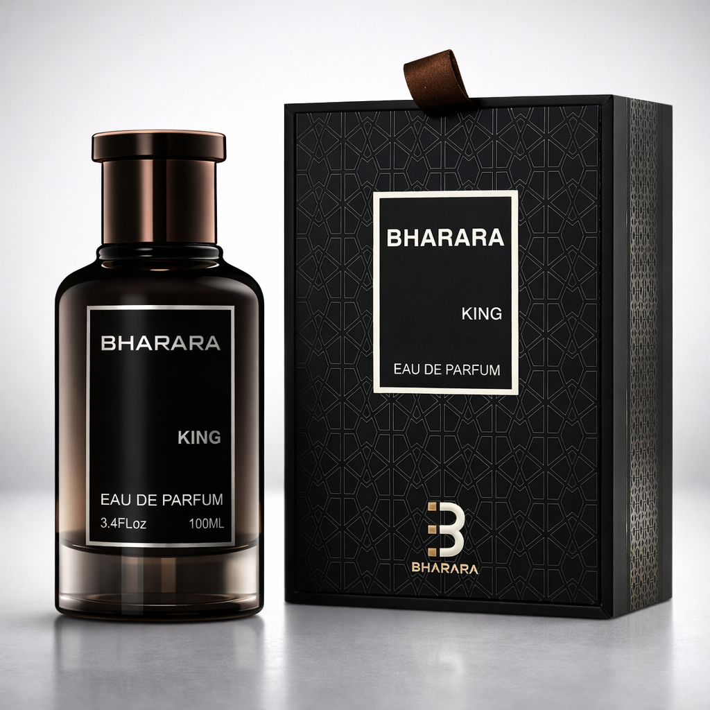 Bharara King Eau de Parfum – Fresh Citrus Aromatic Fragrance for Men (100ml / 3.4 oz)