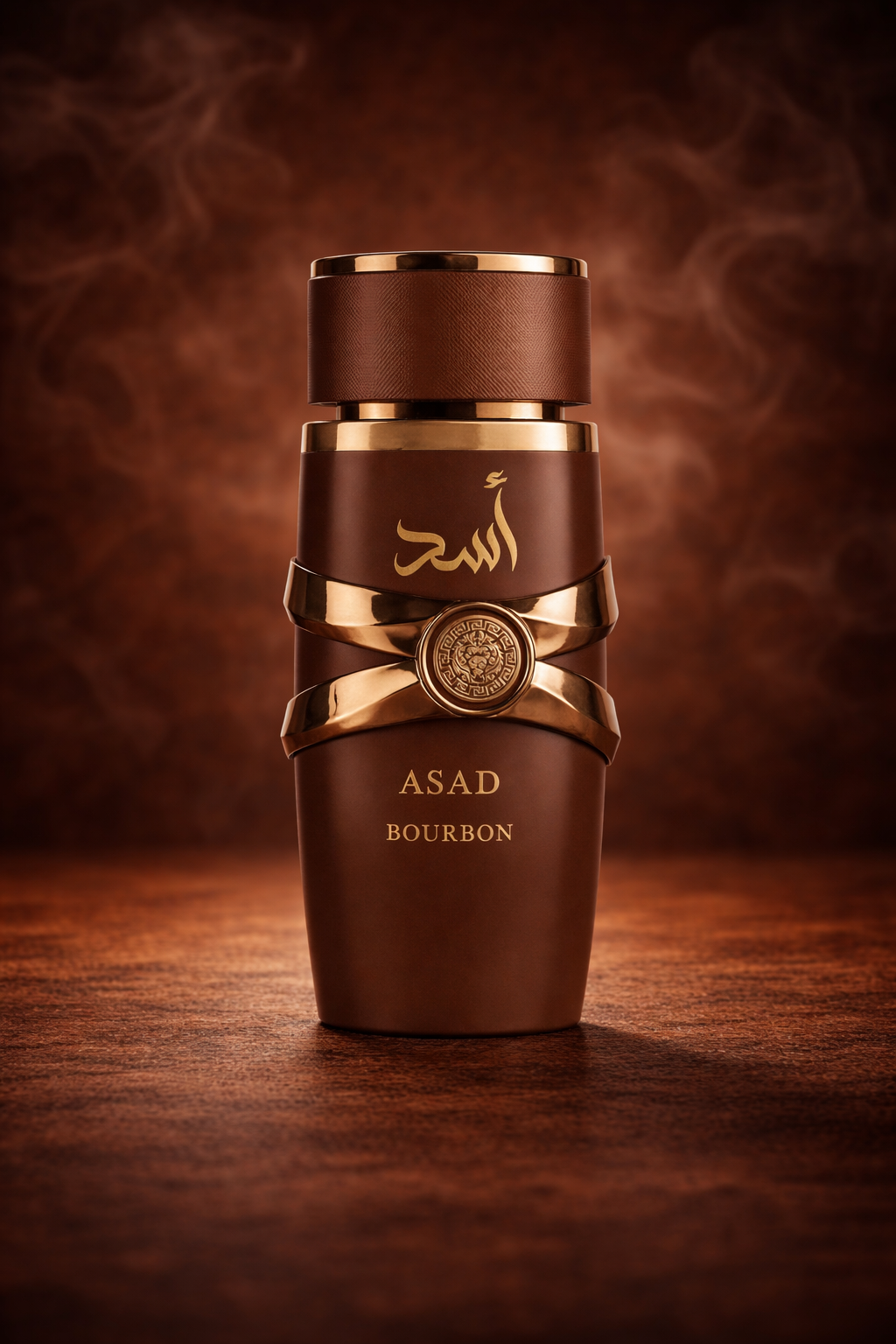 Lattafa Asad Bourbon Eau de Parfum – Warm Spicy Vanilla Bourbon Fragrance for Men (100ml / 3.4 oz)